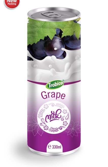 557 Trobico Grape milk alu can 330ml